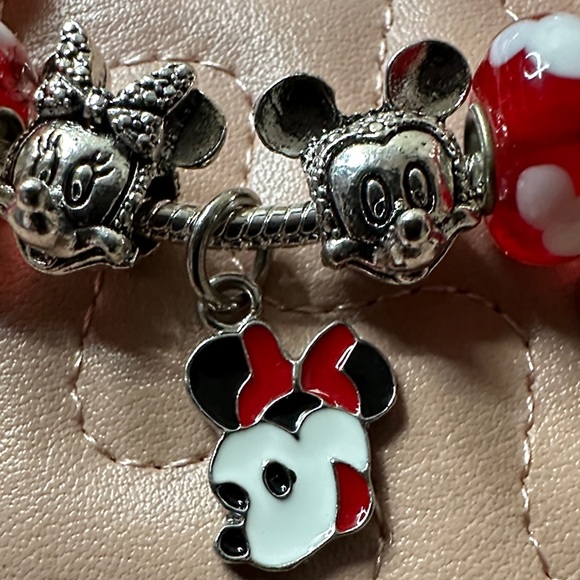 Bracelet Silver Stainless Steel Charm Bracelet - Picture 3 of 9